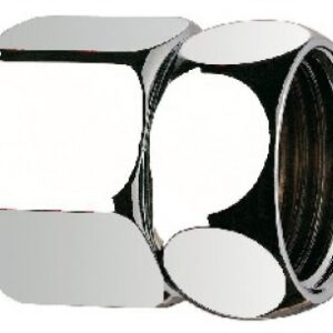 CAPTIVE NUT INSULATED COUPLING - F 1/2" - F 3/4" - CHROME BRASS (SET OF 2). DIAYTAR NIGERIA makes every shopping desire a reality with affordable prices and delivery in 5-8 days.