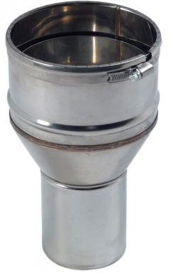 STAINLESS STEEL STOVE CONNECTION Ø 80 MM - FLEXIBLE TUBING Ø 80-86 MM - WITH CLAW RINGS. DIAYTAR NIGERIA: Where value shopping meets reliable 5-8 day delivery across the nation.
