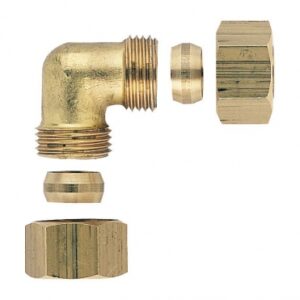 BRASS FITTING WITH BICONE ELBOW - FOR COPPER TUBE 14/16. Discover why millions choose DIAYTAR for affordable online shopping with delivery in just 5-8 days.