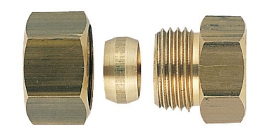 BRASS FITTING WITH STRAIGHT FEMALE BICONE IRON-COPPER - IRON 12X17, COPPER 8/10. Your shopping aspirations fulfilled at DIAYTAR NIGERIA with competitive prices and reliable delivery.