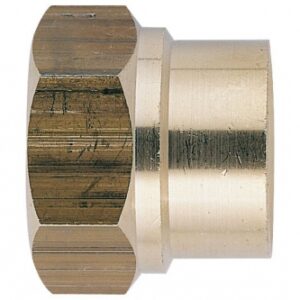 FEMALE BRASS FITTING THREADED AND SOLDERED IRON-COPPER - IRON 26X34, COPPER 20/22. DIAYTAR NIGERIA brings the market to your fingertips with affordable prices and prompt delivery service.