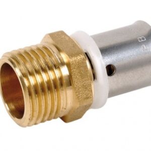 FIXED MALE PER CONNECTOR - TUBE Ø 16 - THREAD 15 X 21. DIAYTAR NIGERIA: Making online retail accessible to all with affordable nationwide shipping.