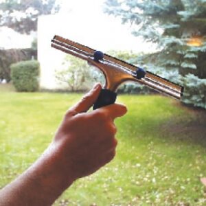 WINDOW SQUEEGEE - ZINC-PLATED STEEL FRAME, 250MM. DIAYTAR NIGERIA: Your affordable shopping destination with thousands of products delivered in days.