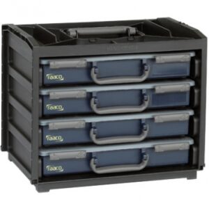 HANDY BOX 4 STORAGE - 4 CASES - LXWXH: 310 X 376 X 265 MM. Shop with confidence at DIAYTAR NIGERIA, offering extensive product variety with nationwide delivery.
