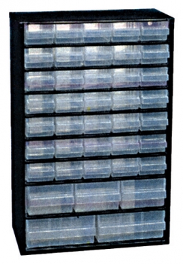 STORAGE ORGANIZER C10-40 - 40 DRAWERS - LXWXH: 465 X 306 X 147 MM. DIAYTAR NIGERIA combines the largest product selection with affordable prices and reliable delivery.