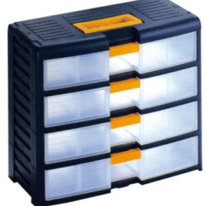 STORE-AGE 42001 STORAGE - BLUE PLASTIC - 4 TRANSLUCENT DRAWERS - LXWXH: 391 X 197 X 334 MM. Discover the convenience of DIAYTAR NIGERIA's vast product range delivered affordably in 5-8 days.