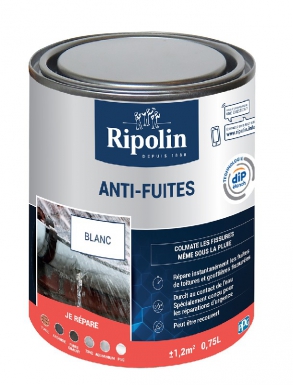 MULTIPURPOSE AND FLEXIBLE ANTI-LEAK COATING - FOR EMERGENCY REPAIRS OF CRACKS AND CONNECTION DEFECTS ON NON-TRAFFICABLE EXTERIOR SURFACES (TILES, SLATE, FIBRE CEMENT, ZINC, ALUMINIUM, PVC) - WHITE. Discover the convenience of DIAYTAR NIGERIA's vast product range delivered affordably in 5-8 days.