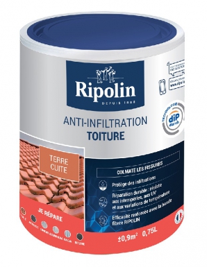 MULTIPURPOSE AND FLEXIBLE ANTI-INFILTRATION ROOF COATING - FOR SEALING CRACKS AND CONNECTION DEFECTS ON ALL NON-TRAFFICABLE EXTERIOR SURFACES - 0.75L - TERRACOTTA. Shop from anywhere in Nigeria with DIAYTAR's extensive selection and budget-friendly shipping options.
