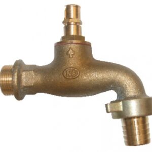 STRAIGHT BRASS WATERING TAP - FOR Ø 15 HOSE - 15X21 INLET THREAD AND 20X27 NOSE. DIAYTAR NIGERIA: Making online retail accessible to all with affordable nationwide shipping.