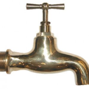 STRAIGHT POLISHED BRASS DRAWING TAP - WITHOUT JET BREAKER - LEVER HEAD - 12X17 THREAD. DIAYTAR NIGERIA: Where affordability and variety meet with convenient delivery within 8 days.