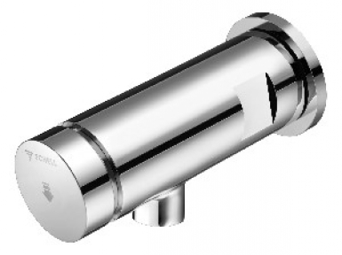 SMALL SC HD-K WALL MOUNTED SINK TAP WITH SOFT PUSH - CHR. - 6 TO 15 S - SUPPLIED WITH Ø 60 MM ROSETTE. DIAYTAR NIGERIA: Where affordable shopping meets reliable nationwide delivery in less than a week.
