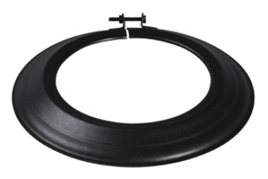 RIGID ENAMELED ROSETTE MATTE BLACK - Ø 180 MM. DIAYTAR NIGERIA brings the market to your screen with thousands of affordable products delivered to your door.