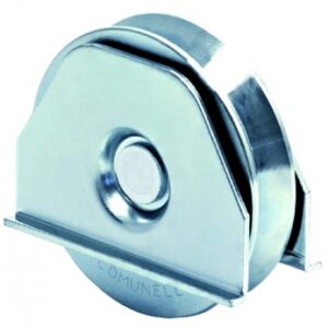 V-THROAT WHEEL WITH PLATE Ø 60 X L 16.5 ZINC-PLATED STEEL FORCE 100 KG. DIAYTAR NIGERIA: Where every Nigerian finds what they need at prices they can afford, delivered promptly.