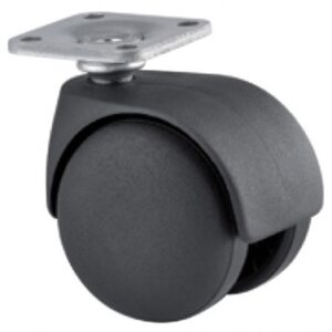 SWIVEL FURNITURE CASTER WITH PLATE 38X38 MM Ø 50 MM LXH 55X64 MM. DIAYTAR NIGERIA provides endless shopping possibilities with affordable prices and prompt delivery service.