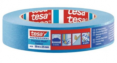 WATERPROOF MASKING TAPE FOR CLEAR AND PRECISE ANGLES OUTDOORS 25X50 MM - BLUE. DIAYTAR NIGERIA: Where quality meets affordability, with thousands of products delivered in less than 8 days.