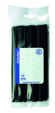 ASSORTMENT BAG OF 20 HEAT-SHRINKABLE SLEEVES PLF100 BLACK HTS4. Shop from our extensive catalog at DIAYTAR NIGERIA and enjoy doorstep delivery in just 5-8 days.