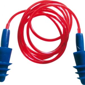 BAG OF 10 PAIRS OF REUSABLE SILICONE EARPLUGS - TEXTILE CORD. DIAYTAR NIGERIA makes quality accessible to all with our affordable prices and quick delivery service.