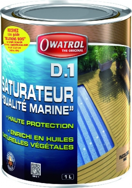 D1 MARINE QUALITY WOOD SATURATOR - FOR GARDEN FURNITURE, GRATINGS, MARINE WOOD - COLORLESS OILED FINISH - 1 L. Your digital shopping destination, DIAYTAR NIGERIA combines variety with affordability and quick delivery.