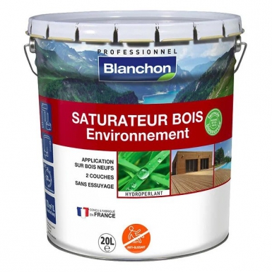 BIOSOURCED ENVIRONMENT WOOD SATURATOR - INDICATIVE YIELD: 10 M2/L/COAT - MATTE ASPECT - NATURAL - PACKAGING 20 L. DIAYTAR NIGERIA combines affordability with convenience, delivering your purchases within 5-8 days.