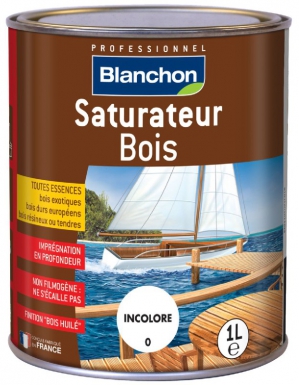 WOOD SATURATOR - INDICATIVE COVERAGE: 6-8 M2/L/COAT - MATTE APPEARANCE - COLORLESS WOOD - PACKAGING 1 L. Shop smart with DIAYTAR NIGERIA, offering a vast product range delivered to your doorstep within a week.
