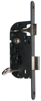 DEAD LOCK. DEADBOLT 1/2 TURN, WITHOUT STRIKE - ROUND ENDS BLACK COLOR. DIAYTAR NIGERIA: Where affordable online shopping meets reliable delivery across Nigeria.