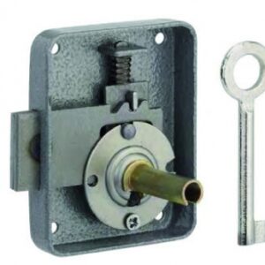 STEEL SAFE CABINET LOCK 70X50 MM AXLE 25 MM BARREL 30 MM 1 KEY DTE. DIAYTAR NIGERIA redefines convenience with our diverse marketplace and affordable nationwide shipping.