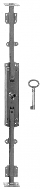 LIBRARY LOCK. TOP AND BOTTOM 32X150 MM BRASS CHEST 2 RODS OF 970 MM DTE. Shop smart, shop DIAYTAR - Nigeria's most affordable e-commerce platform with nationwide delivery.