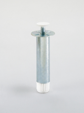 SET OF 4 KITCHEN FEET ZINC-PLATED STEEL AND PLASTIC TUBE Ø 28 MM 100 MM​ ​. DIAYTAR NIGERIA: Where every Nigerian finds affordable products delivered within the week.