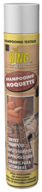 KING CARPET SHAMPOO - DRY FOAM - ALL TYPES OF FIBERS - 750 ML. DIAYTAR NIGERIA brings the market to your screen with thousands of affordable products delivered to your door.