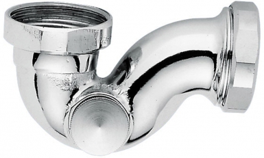 CHROMED BRASS BIDET SIPHON - 33X42 NUT - JC OUTLET Ø 32. DIAYTAR NIGERIA: Your affordable gateway to thousands of products delivered promptly nationwide.