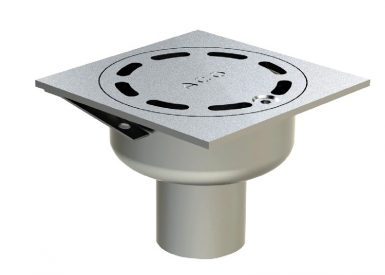STAINLESS STEEL SIPHON 100 X 100 MM WITH VERTICAL OUTLET Ø 40 - WITH LOCK - SANDBLASTED FINISH. Shop smarter with DIAYTAR NIGERIA's vast product range and budget-friendly delivery within the week.