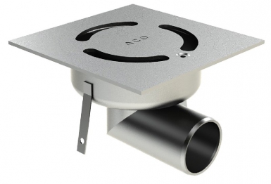 STAINLESS STEEL SIPHON 150 X 150 MM WITH HORIZONTAL OUTLET Ø 50 - WITH LOCK - SANDBLASTED FINISH. DIAYTAR NIGERIA: Your trusted partner for affordable online shopping with reliable delivery timeframes.