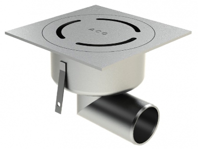 STAINLESS STEEL SIPHON 200 X 200 MM WITH HORIZONTAL OUTLET Ø 63 - WITHOUT LOCKING - SANDBLASTED FINISH. Shop with purpose at DIAYTAR NIGERIA and receive your purchases at unbeatable prices within the week.