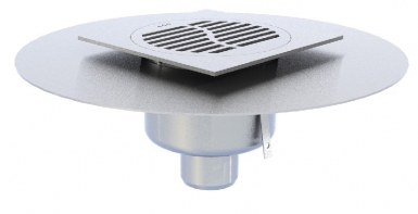 STAINLESS STEEL SIPHON WITH FIXED PLATE 100 X 100 MM WITH VERTICAL OUTLET Ø 40 - WITHOUT LOCKING - BRUSHED FINISH. Your shopping journey simplified with DIAYTAR NIGERIA's vast selection and budget-friendly shipping.