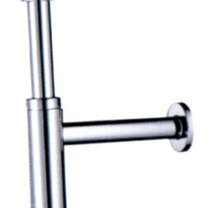 FLOWSTAR S SINK SIPHON CHROMED BRASS - ADJUSTABLE HEIGHT - 33X42 OUTLET Ø 33 WITH ROSETTE. Shop with purpose at DIAYTAR NIGERIA, where your money goes further and delivery is always prompt.