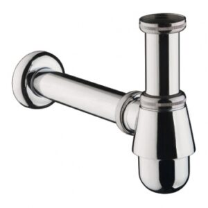 SIPHON WASHBASIN BRASS CHR. - SMALL BASE - ADJUSTABLE HEIGHT - 33X42 OUTLET Ø 32 WITH ROSETTE. Experience the convenience of one-stop shopping with