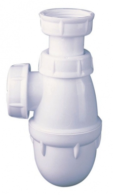 POLYPRO SINK SIPHON WHITE - REMOVABLE BASE - NUT 40X49 - JC OUTLET Ø 40. DIAYTAR NIGERIA delivers more than products - we deliver affordable solutions within days.