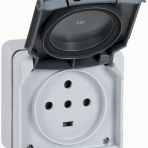 PLEXO SURFACE MOUNTING BASE 3P+N+T 20A 400V WITH SHUTTER MOULDED MATERIAL 84X77 MM GREY COLOR. Experience hassle-free shopping with DIAYTAR NIGERIA's user-friendly platform and prompt delivery service.