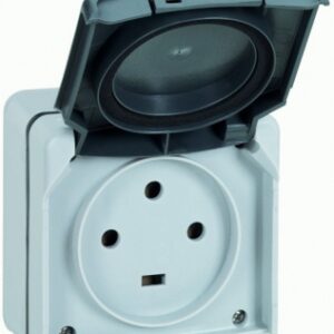 PLEXO 3P+T 20A 400V SURFACE MOUNTED BASE WITH SHUTTER MOULDED MATERIAL 84X77 MM GREY COLOR. Experience the joy of convenient shopping with DIAYTAR NIGERIA's vast selection and quick delivery service.