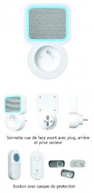 200M WIRELESS DOORBELL WITH LED LIGHTING AND PLUG SOCKET. DIAYTAR NIGERIA delivers what you want at prices you'll love, all within 5-8 days nationwide.