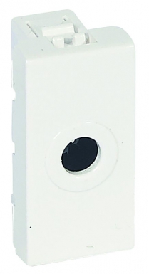 WIRE OUTLET Ø 8 MM MOSAIC 1 MODULE - WHITE. DIAYTAR NIGERIA: Connecting Nigerians with their needs through affordable prices and 5-8 day shipping.