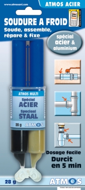 COLD WELDING STEEL - WELD, REPAIR AND FIX ALL MATERIALS - HARDENED IN 5 MIN - 28 G SYRINGE. Shop confidently with DIAYTAR NIGERIA's vast product range and budget-friendly nationwide shipping.