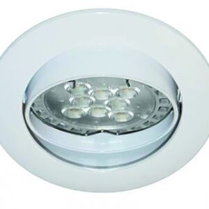 ROUND RECESSED SWING SPOT "KSA 1012" 230 V GU10 50 W CAST ALUMINIUM. WHITE. DIAYTAR NIGERIA: Revolutionizing accessibility to quality products at budget-friendly prices across Nigeria.