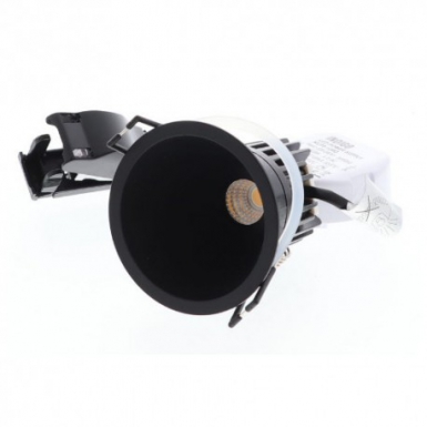 FIXED ROUND RECESSED SPOT "SWEET RD" 8W 650LM 3000K 60° DIM MATTE BLACK. DIAYTAR NIGERIA delivers affordability and convenience with every purchase, shipped within the week.