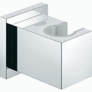 EUPHORIA CUBE FIXED WALL SHOWER HOLDER - CHROME. DIAYTAR NIGERIA delivers affordability and convenience to your doorstep within 8 days of purchase.