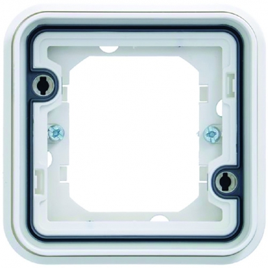 SINGLE WATERPROOF RECESSED SUPPORT IP55 DIM. 83X83X23 MM WHITE. Shop smart with DIAYTAR NIGERIA, offering a vast product range delivered to your doorstep within a week.