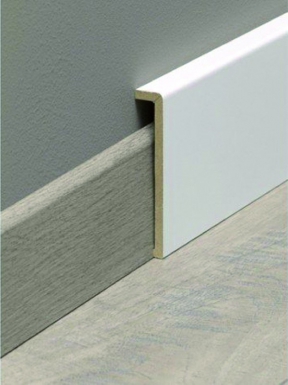 WHITE COATED SKIRTING BOARD 19 X 110 MM - LENGTH 2.20 M. Your complete retail destination, DIAYTAR NIGERIA combines extensive variety with prompt delivery.