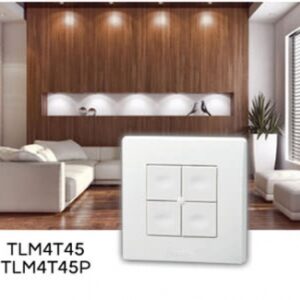1-BUTTON WALL REMOTE CONTROL “TLM4T45P” 4 CHANNELS DIM. 80X80X9 MM. Your complete shopping companion, DIAYTAR NIGERIA offers extensive selection delivered within the week.