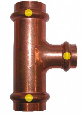 COPPER REDUCING TEE - 22/18/22. Unlock a world of affordable products with DIAYTAR NIGERIA's expansive e-commerce platform.