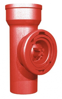 SINGLE TEE AT 88° CAST IRON SME - Ø 100 - LENGTH 195 MM. DIAYTAR NIGERIA: Empowering Nigerians with access to affordable products and reliable 5-8 day delivery.